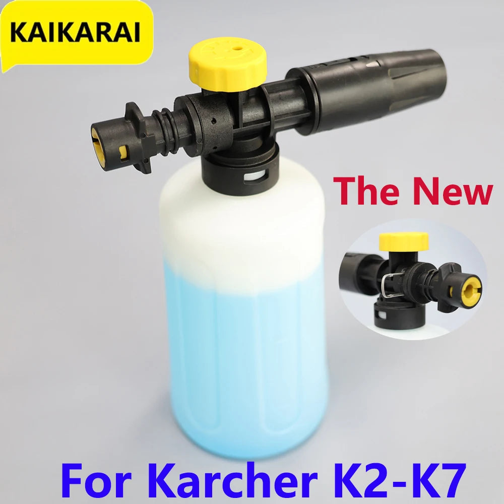High-Pressure Foam Cannon for Karcher K2–K7 – Adjustable Snow Foam Lance Car Wash Gun Goat Lab