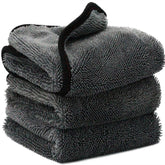 Microfiber Twist Car Wash Towel – Professional Drying Cloth for Washing, Polishing & Detailing