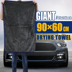1PC Extra Large Car Towel – Ultra Absorbent Quick-Dry Microfiber Detailing Cloth (24×35 Inches) Goat Lab