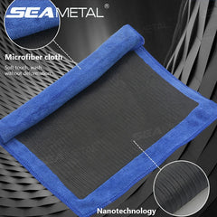 Car Detailing Magic Clay Cloth – 1/2 PCS with Blue Clay Bar for Auto Cleaning Goat Lab