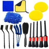 Car Detailing Brush Set – Ultimate Auto Cleaning Kit for Vents, Gaps & Air Outlets