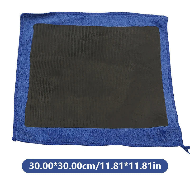 Car Detailing Magic Clay Cloth – 1/2 PCS with Blue Clay Bar for Auto Cleaning Goat Lab