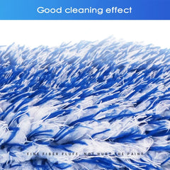 Plush Microfiber Car Wash Mitt – Thick Auto Detailing & Cleaning Tool