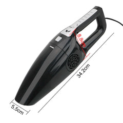 Portable Car Vacuum Cleaner – Wet & Dry Handheld Mini Vacuum, 12V 120W High Suction Goat Lab