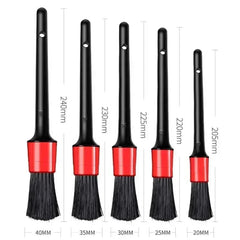 Car Detailing Brush Set – Dashboard, Air Outlet & Wheel Cleaning Brushes Goat Lab