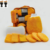 11PCS Complete Car Cleaning Kit – Tire Brush, Microfiber Cleaning Gloves & Detailing Tools Goat Lab