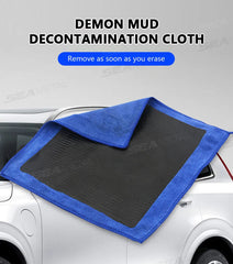 Car Detailing Magic Clay Cloth – 1/2 PCS with Blue Clay Bar for Auto Cleaning Goat Lab