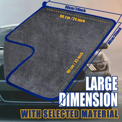 1PC Extra Large Car Towel – Ultra Absorbent Quick-Dry Microfiber Detailing Cloth (24×35 Inches) Goat Lab