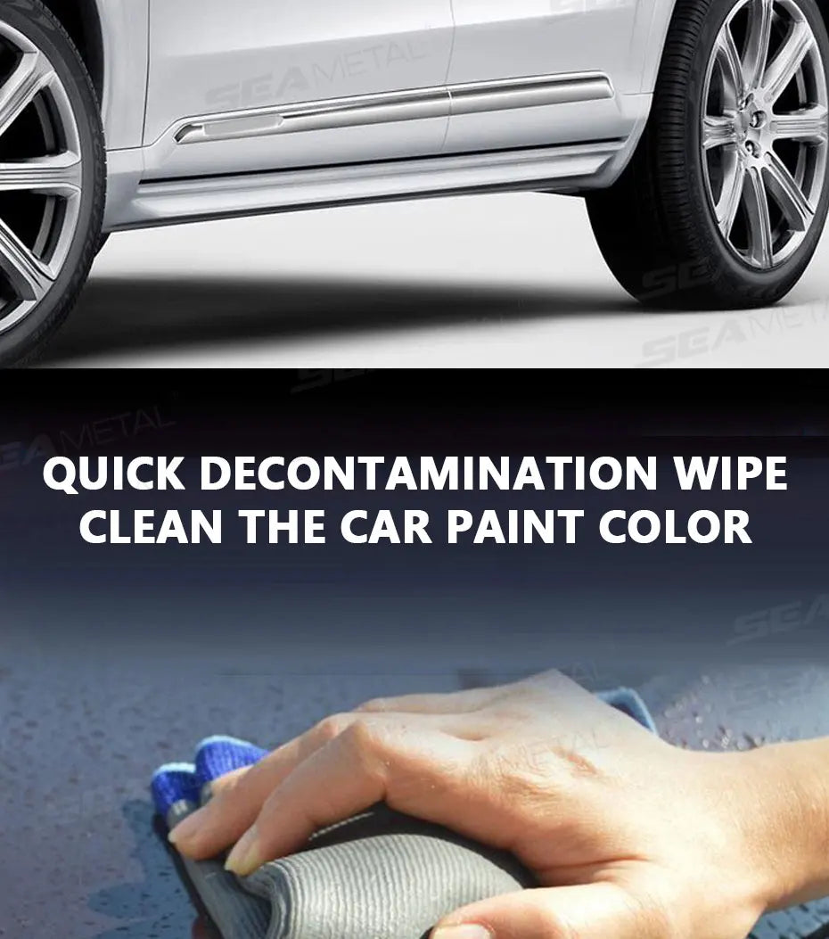 Car Detailing Magic Clay Cloth – 1/2 PCS with Blue Clay Bar for Auto Cleaning Goat Lab