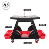 Multifunctional Car Wash & Polishing Work Bench – Mobile Detailing Tool Cart with Wheels Goat Lab