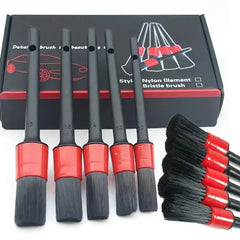 Car Detailing Brush Set – Dashboard, Air Outlet & Wheel Cleaning Brushes Goat Lab