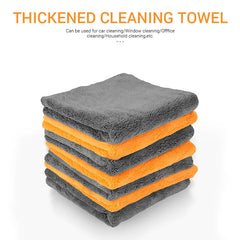Car Detailing Microfiber Towels 40x40cm – Thick Drying & Washing Cloth for Auto Care Goat Lab