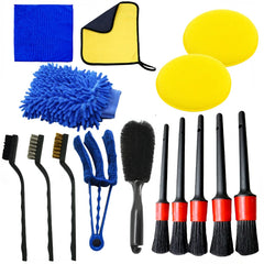 Car Detailing Brush Set – Ultimate Auto Cleaning Kit for Vents, Gaps & Air Outlets