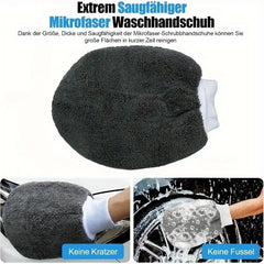 11PCS Complete Car Cleaning Kit – Tire Brush, Microfiber Cleaning Gloves & Detailing Tools