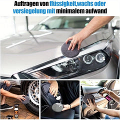 11PCS Complete Car Cleaning Kit – Tire Brush, Microfiber Cleaning Gloves & Detailing Tools