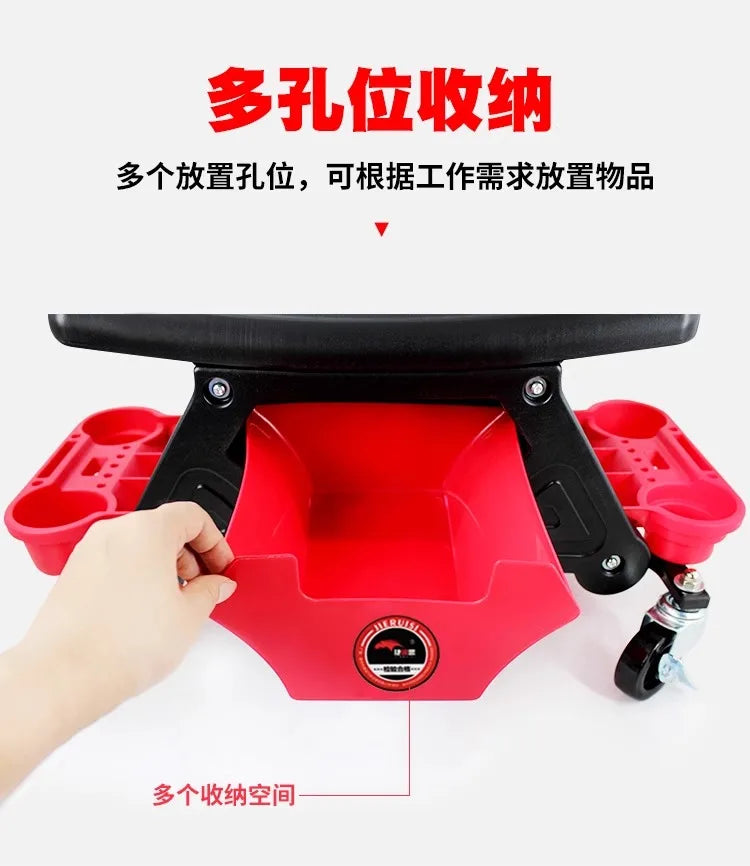 Multifunctional Car Wash & Polishing Work Bench – Mobile Detailing Tool Cart with Wheels Goat Lab